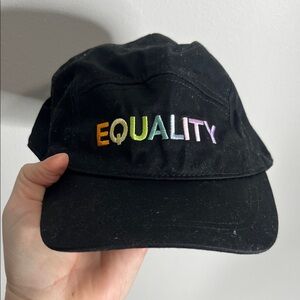 H&M Black Equality Cap